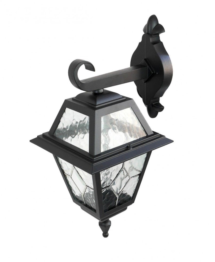 Applique esterna classica WITRAŻ 1xE27 IP43 nera SU-MA
