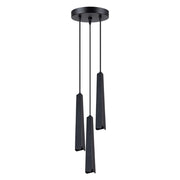 Lampada a sospensione PRYSM 3P nero