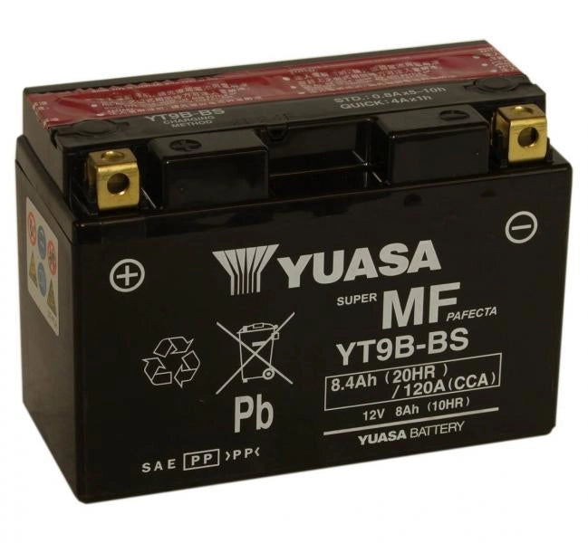 BATTERIA YUASA YT9B-BS 12V 8 Ah