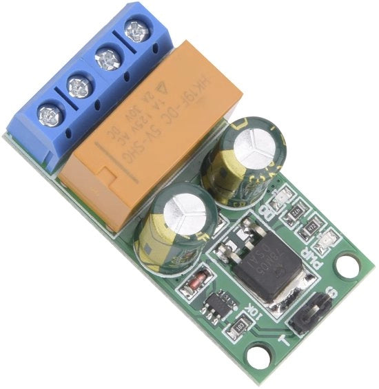 Relè a polarità invertibile con funzione di blocco automatico - modulo di controllo CW/CCW - tensione 6-24V - indicatore luminoso - modalità di controllo a bassa frequenza - facile da utilizzare - Relè