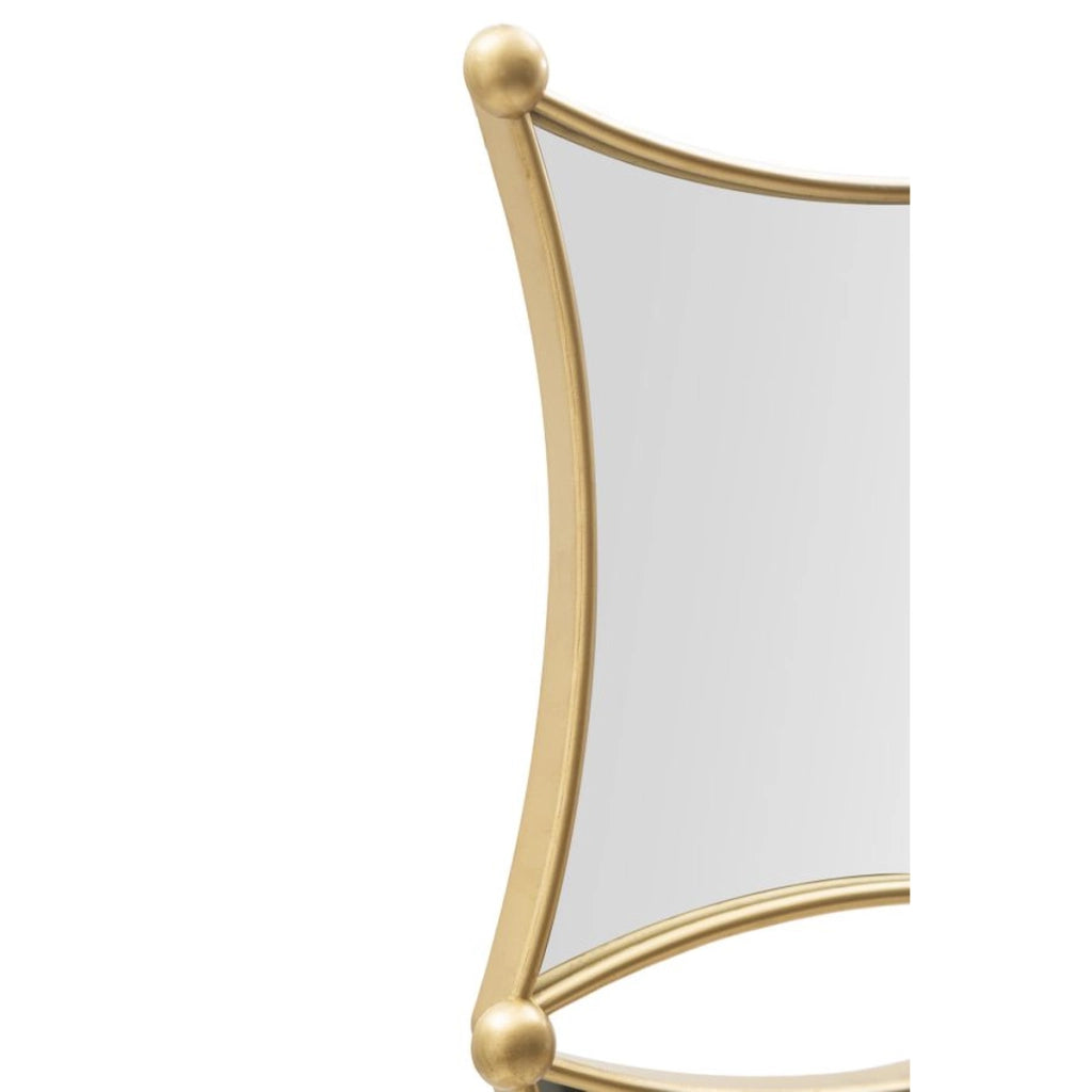 Specchio con Cornice VKH497, Oro, Metallo, 68x3,5x68 cm