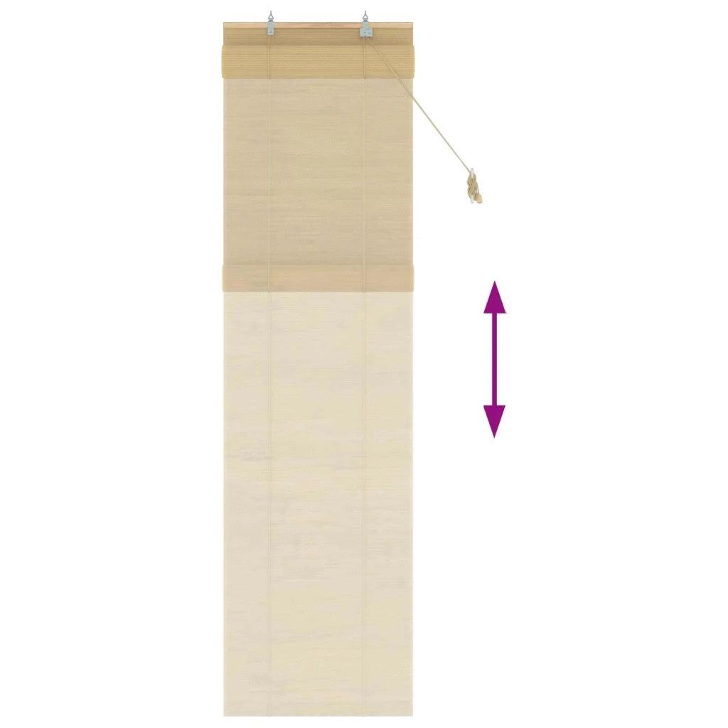 Tenda a rullo Naturale 40 x 220 cm Bambù 42040572