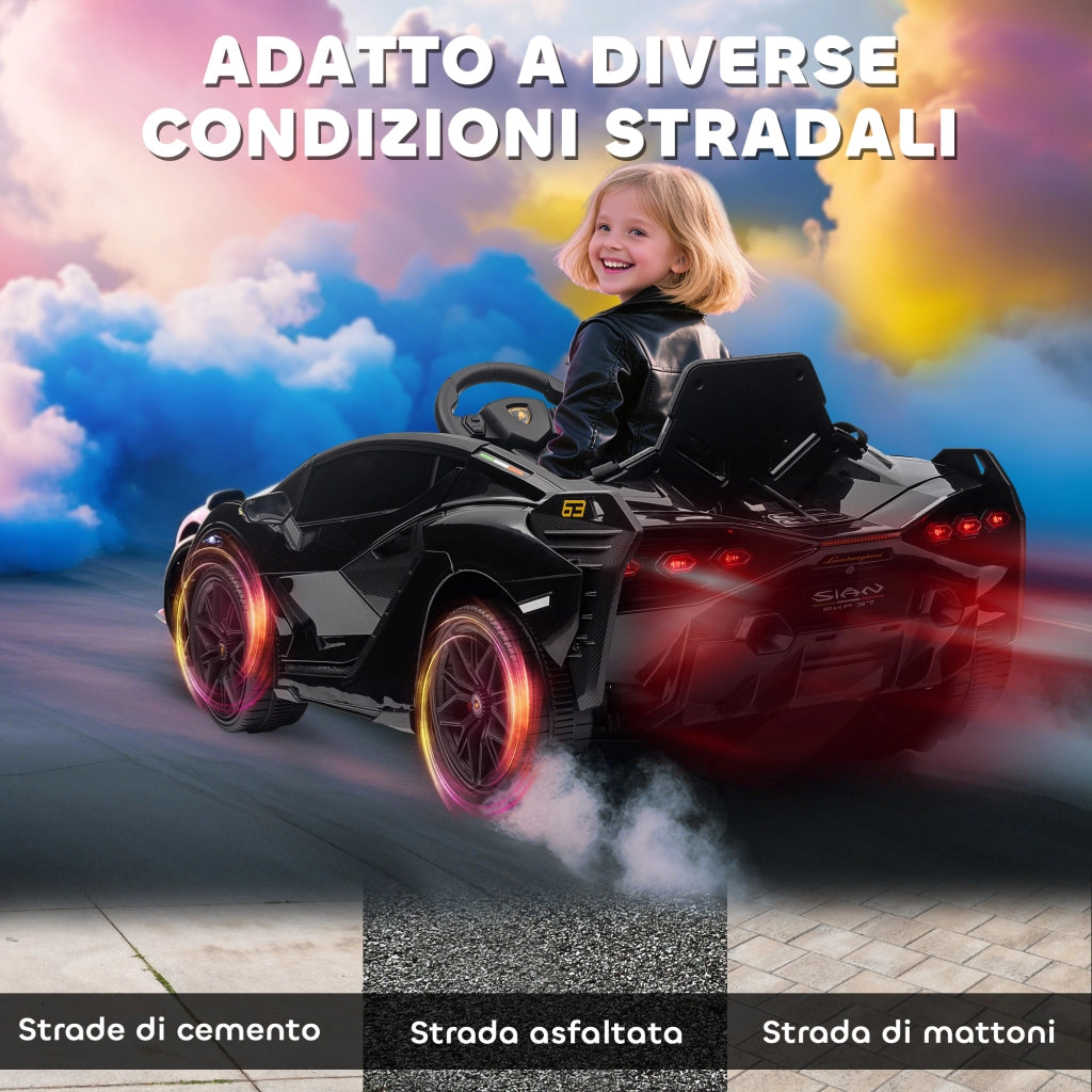 Macchina Elettrica per Bambini ¨C Minimal ¨C Nero