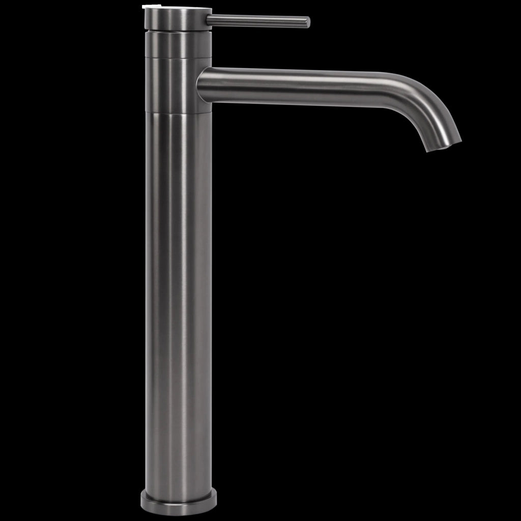 Rubinetto Da Bagno Rea Lungis Gun Grey Super High
