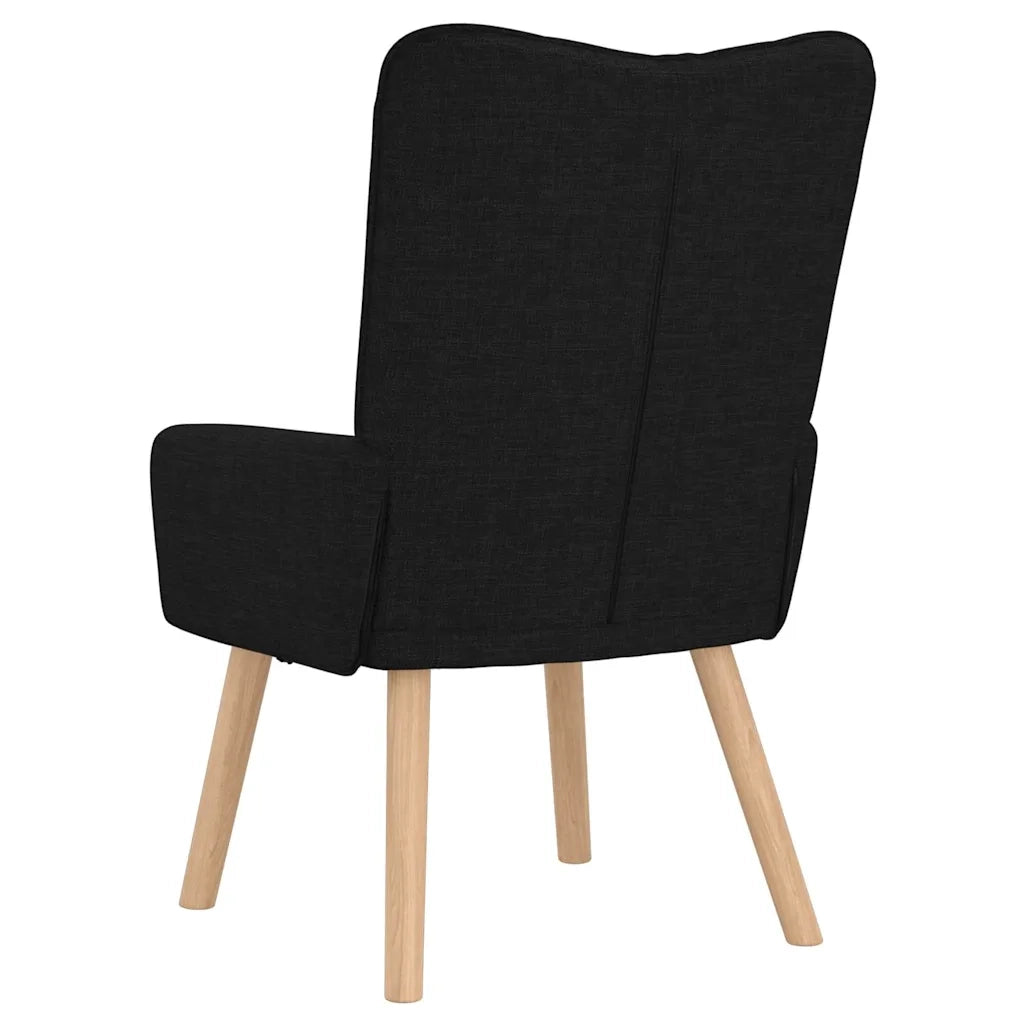 poltrona Nero 63 x 67 x 94 cm Tessuto e compensato 42001826