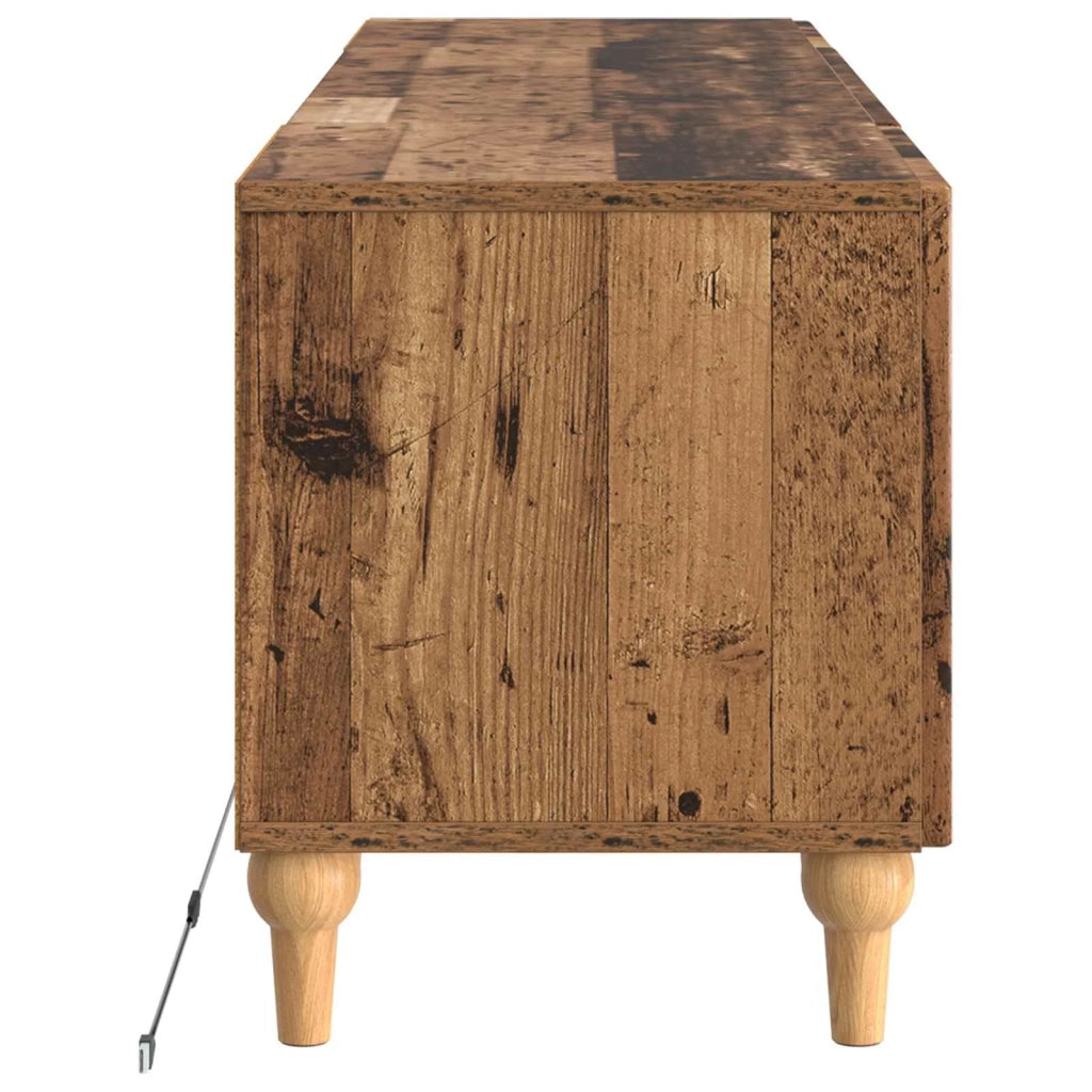 Mobile TV LED Legno antico Legno ingegnerizzato 896253