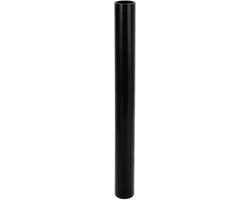 Serpentina in Silicone - 40 mm di Diametro Interno - 500 mm di Lunghezza - Tessuto a Strati Multipli - Resistente a Temperatura fino a 300 °C - Nero - Serpentina in Silicone