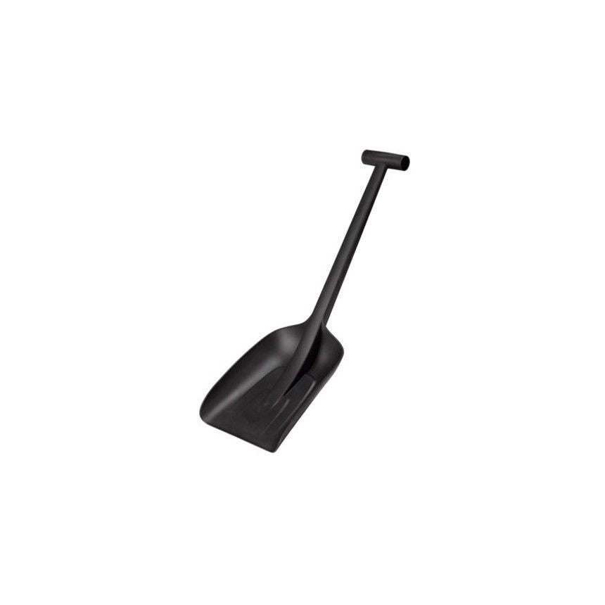 Fiskars 1019353 Solid Pala da neve per auto 63 cm lama 22 cm plastica rinforzata fibra di vetro colore Nero