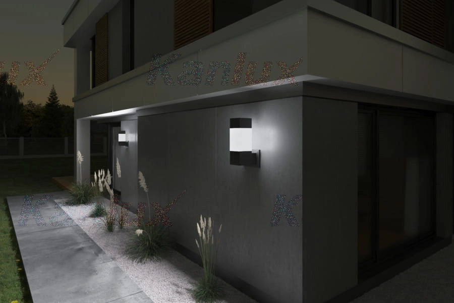 Kanlux INVO OP 29170 applique esterna E27 IP54 grafite