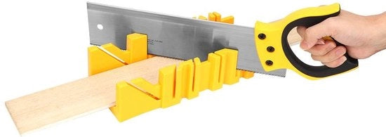 Cassetto di lavoro 12 Pollici - Viti - Segatrice a Mano 14 Pollici - Acciaio SK5 - Angolo 22,5°/45°/90° - Progettazione per Riduzione del Tempo di Lavoro - Tavolo di Lavoro con Segatrice