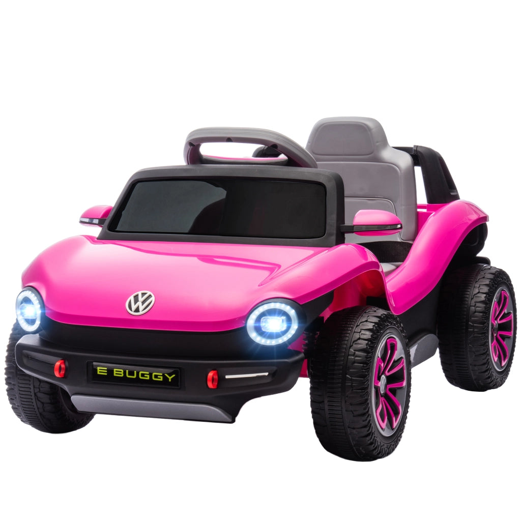 Automobile Bambini Volkswagen E-Buggy 12V con Telecomando ¨C zephmum ¨C Rosa