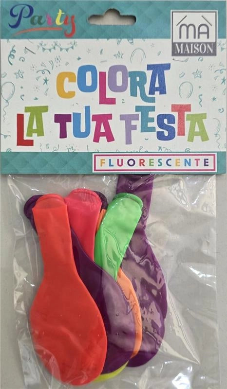 MAURY'S PALLONCINI FLUORESCENTI MULTICOLOR