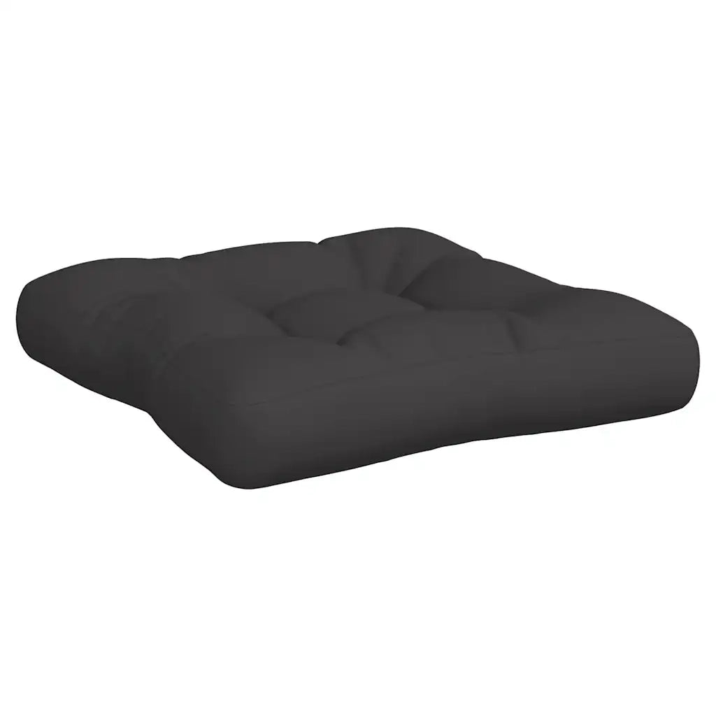 Cuscini per Pallet 3 pz Neri in Tessuto Oxford 360864