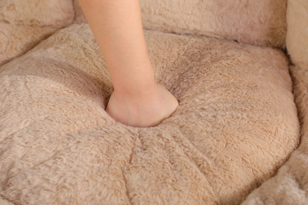 Poltrona Bean Bag ¨C Minimal ¨C Marrone+Cammello