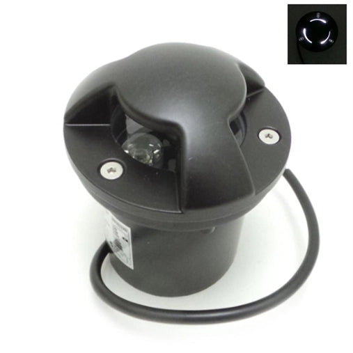 Segnapasso Faretto LED 3W Calpestabile Carrabile Esterno Incasso Triplo 3 Lati Fascio Luce Naturale 4200k IP65 FE23-3W-3N