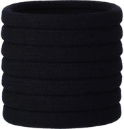 Cinturini per capelli 20 pezzi - Cinturini in cotone stretch - Cinture per code per capelli - Cinture per capelli per capelli spessi/duri - Antiscivolo - Adatti per capelli ricci - Elastici per capelli
