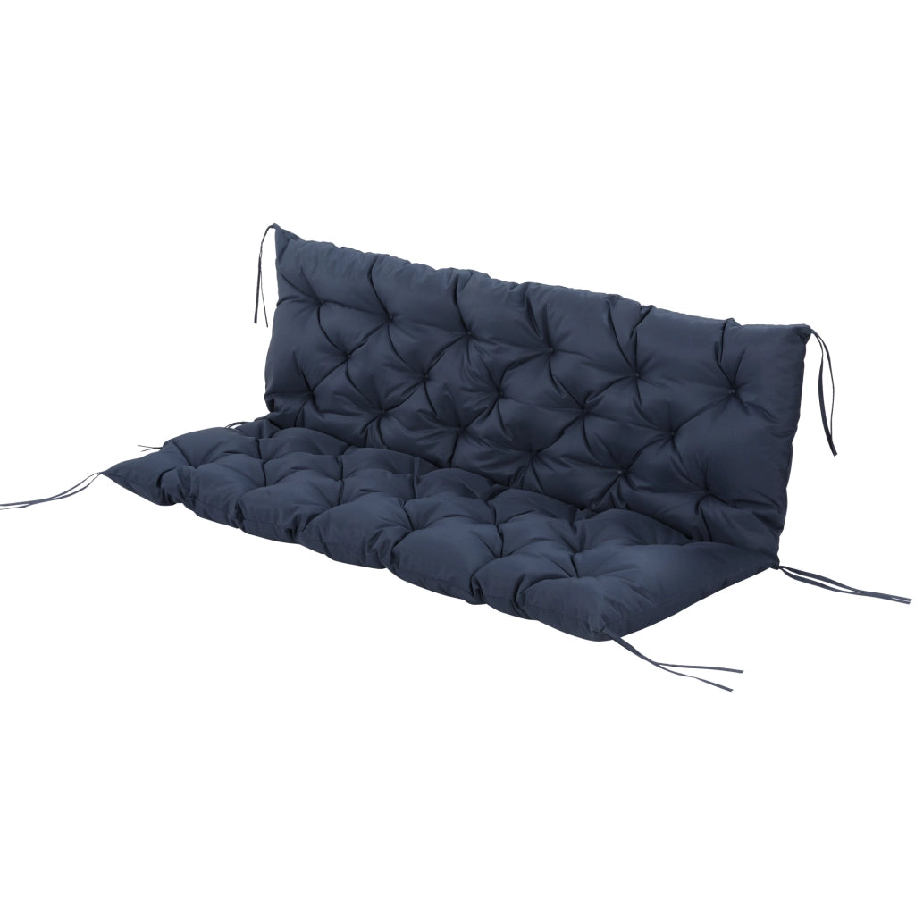 Cuscino per Divano da Giardino ¨C Minimal ¨C 150x98x8 cm Blu