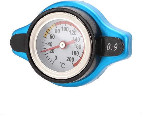 Termostato a razzo universale in alluminio - alta pressione - temperatura indicatore - auto - piccola testa 0,9 - shock resistente
