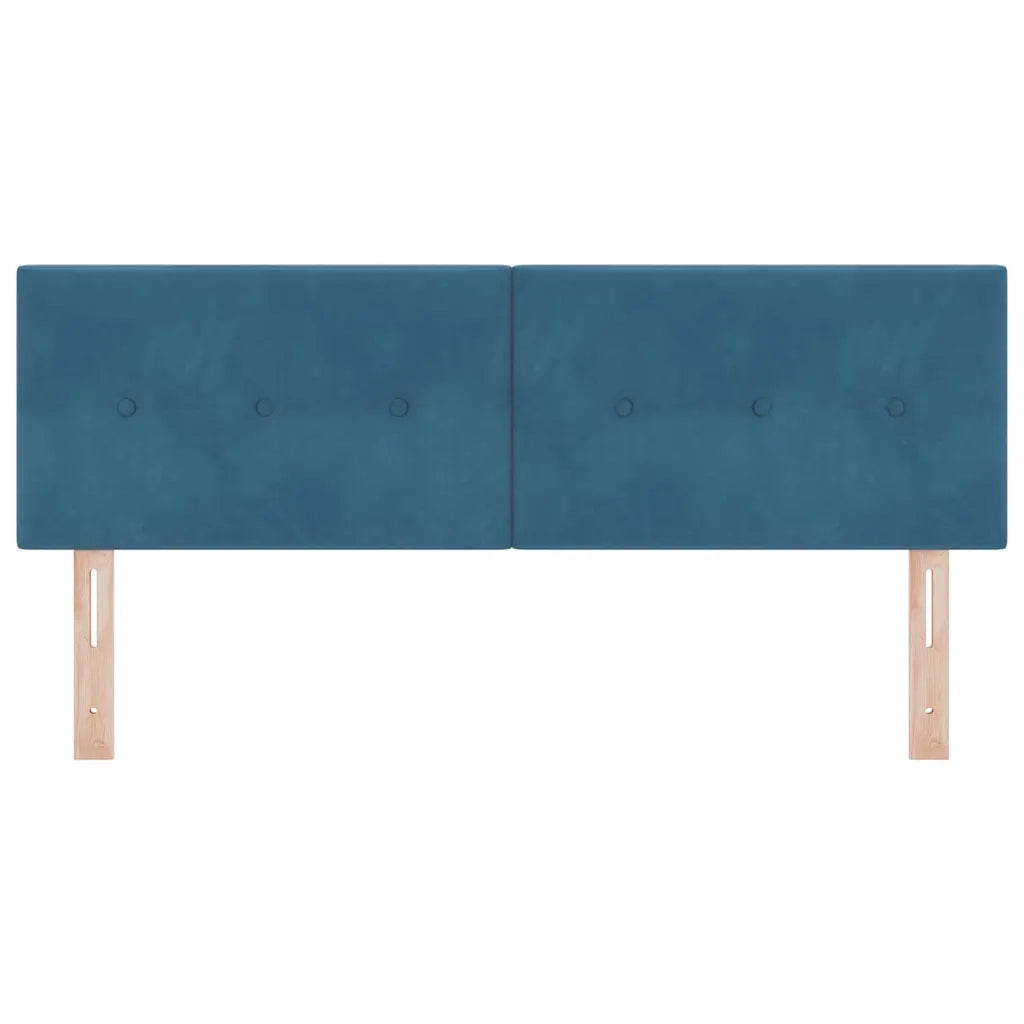 Testiera | Testata Blu Scuro 144 cm Velluto