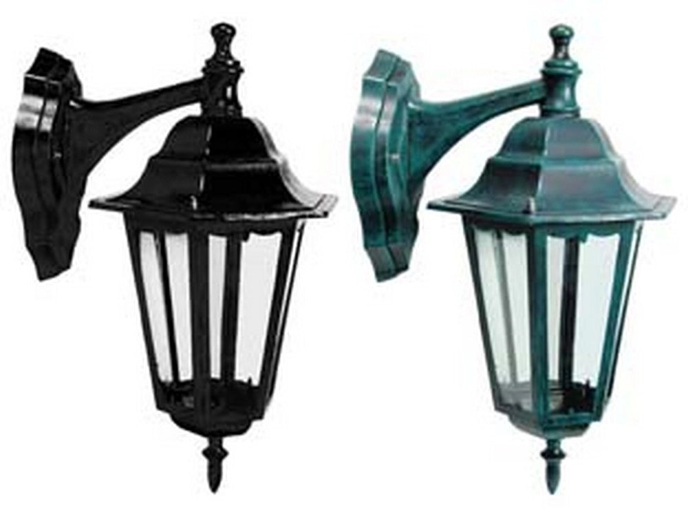 1pz lanterna braccio superiore modello berlino 60w ip44 mm215x325h. nero cod:ferx.fer39406