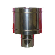 ALA 8018915723107 Terminale Paravento Inox 25 Protezione Laterale Fissa colore Inox