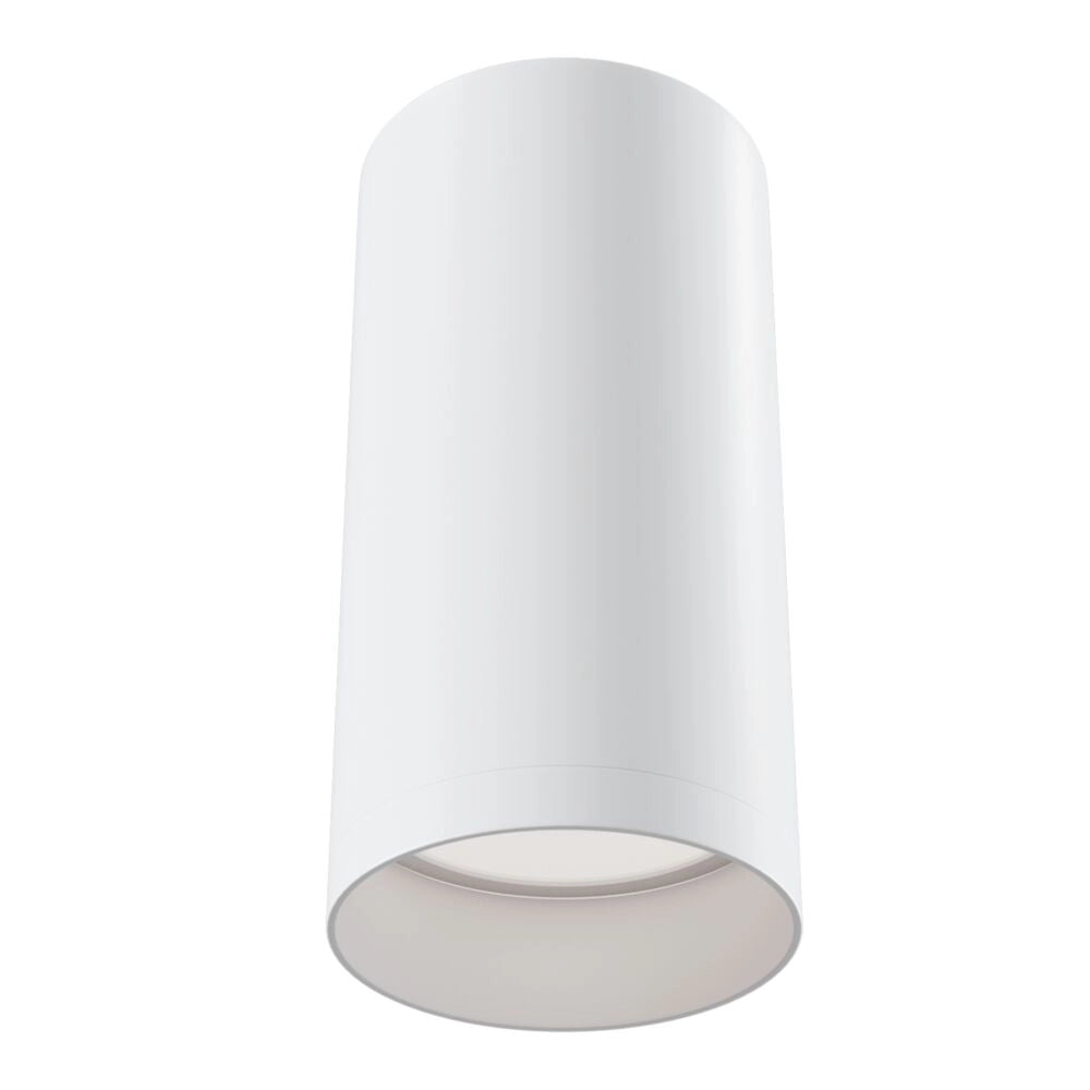 Plafoniera tecnica Maytoni Focus bianca alluminio GU10 6x13cm