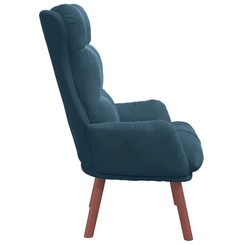 poltrona Blu 69 x 74 x 93 cm Velluto 42001833