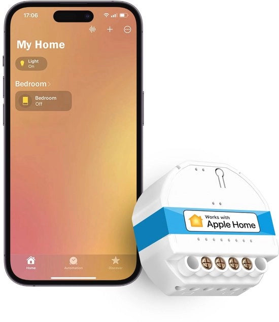 Schiuma WiFi a sonda con compatibilità con Alexa, Google Home e HomeKit