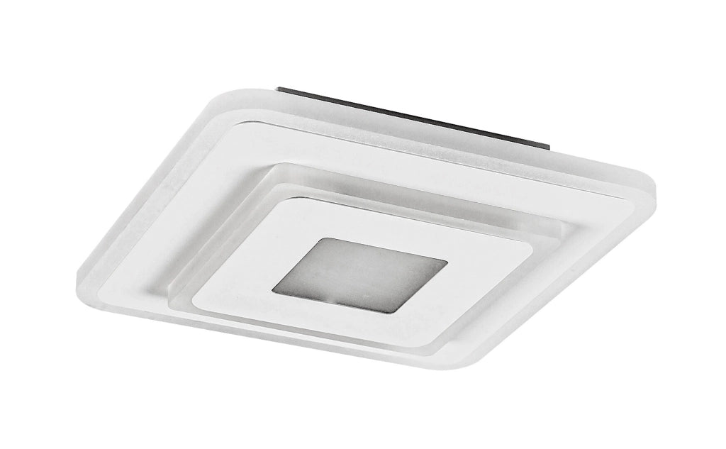 Plafoniera LED quadrata 20cm 12W CCT bianca Rabalux