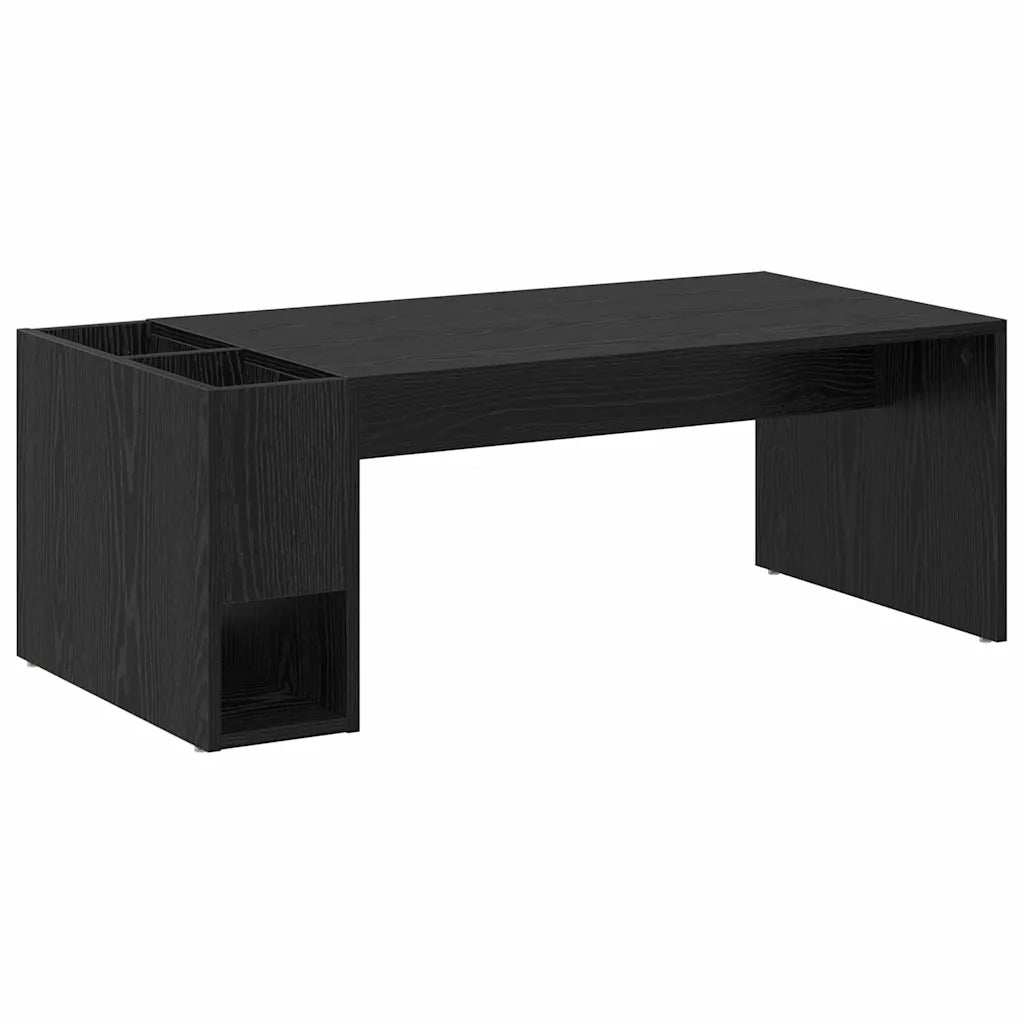 Tavolino da salotto Rovere Nero 101,5 x 50 x 37 cm 891193