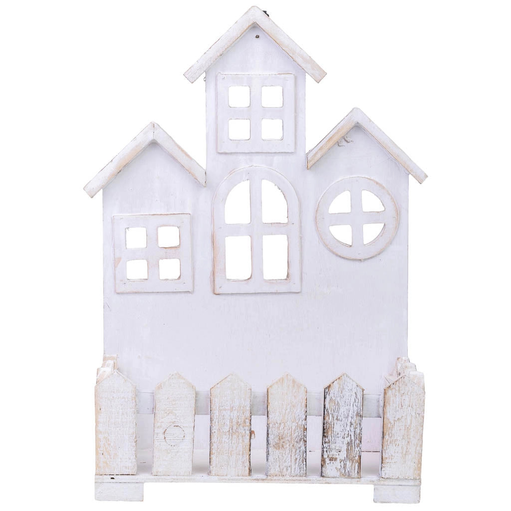 Portavaso in legno 32x17x44h cm