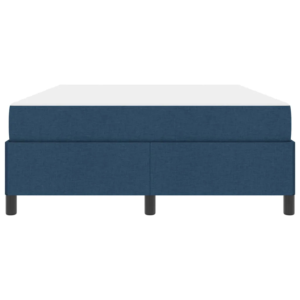 Letto a molle Blu 160 x 200 cm Tessuto 3398877