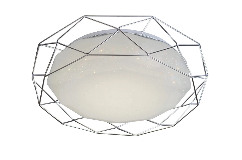 Plafoniera LED Candellux Sven 43cm 24W 3000K cromo