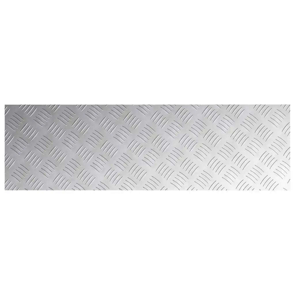 Gradini per Scale 4 pcs Argento 100 x 30 cm Alluminio 4104312