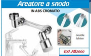 Rompigetto Areatore con Snodo in ABS Cromato Hidro AD-2000