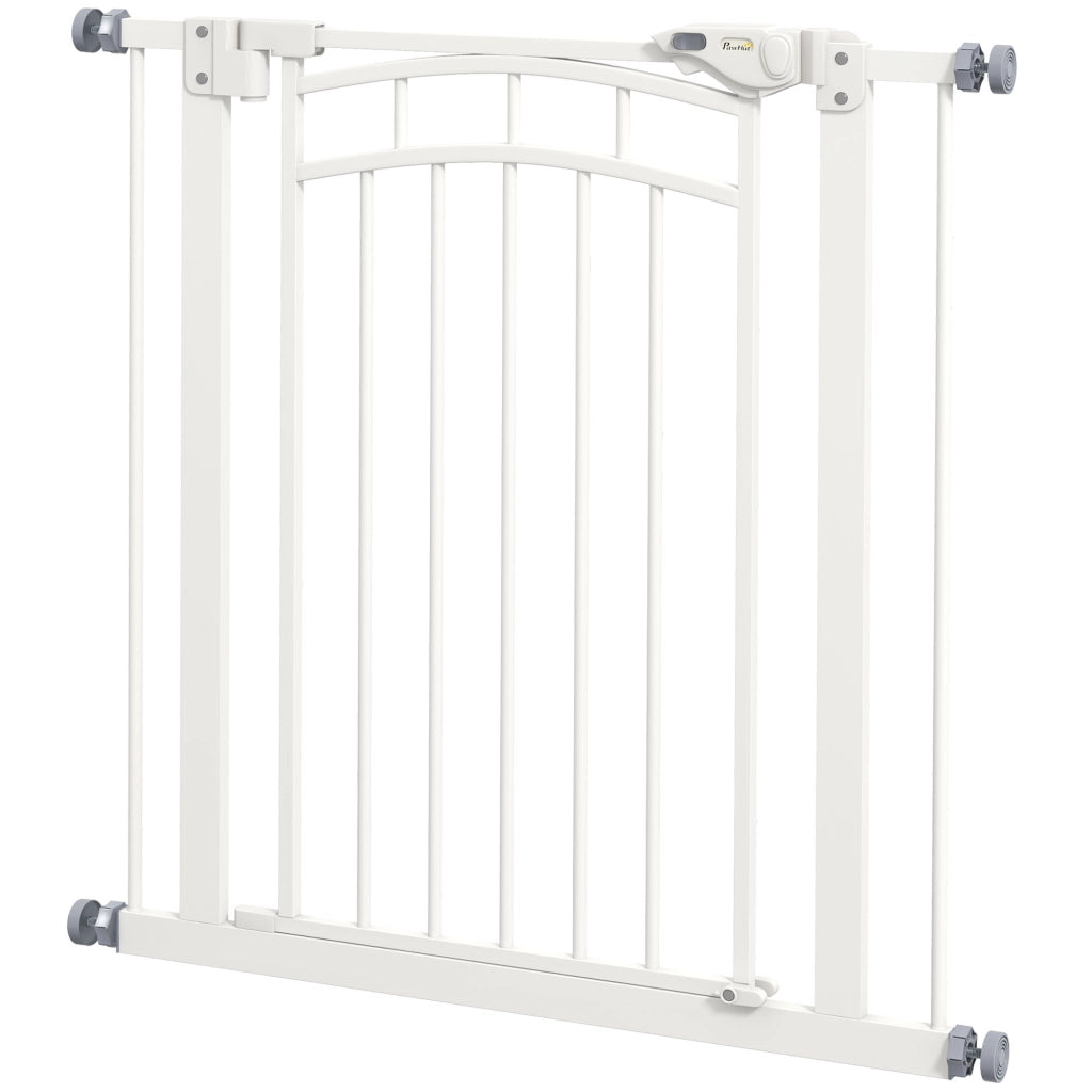 Barriera di sicurezza per bambini e cani ¨C Minimal ¨C 74-80x76 cm bianco