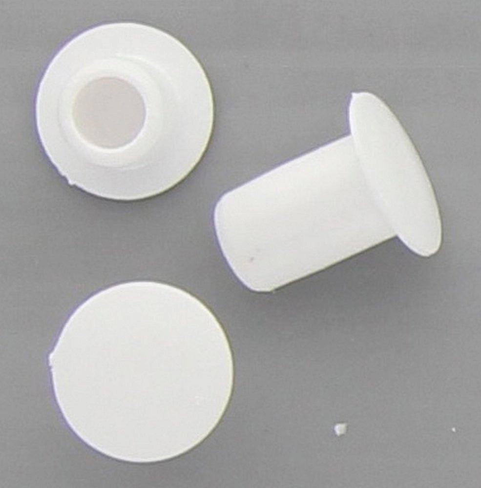 1000pz copriforo plastica mm. 6 bianco cod:ferx.32326