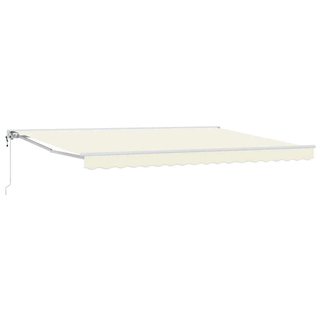Tettuccio Elettrico Retrattile Crema 4,5 × 3 m 3421029