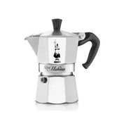 Macchinetta Caffè Caffettiera Espresso Mokina in Alluminio Mezza Tazza