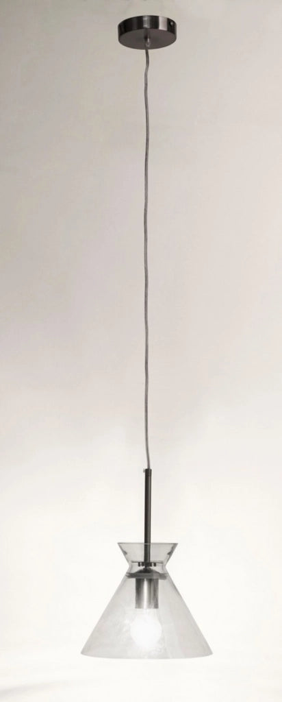 Lampadario 1 luce D.24x160h metallo
