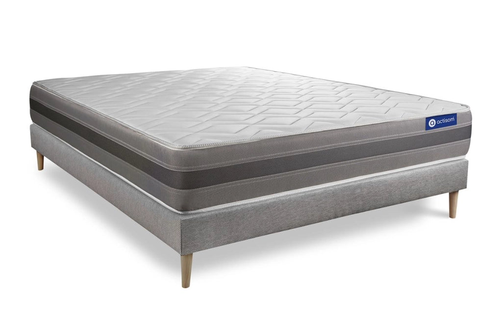 Kit rete e materasso Actimemo relax 120x190cm - Spessore : 24cm- memory foam - Moderatamente rigido