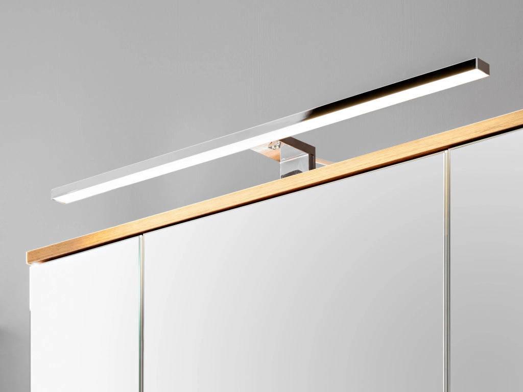 Mobile con specchio 90 cm 3 ante Platinum 94 x 72 x 20 cm