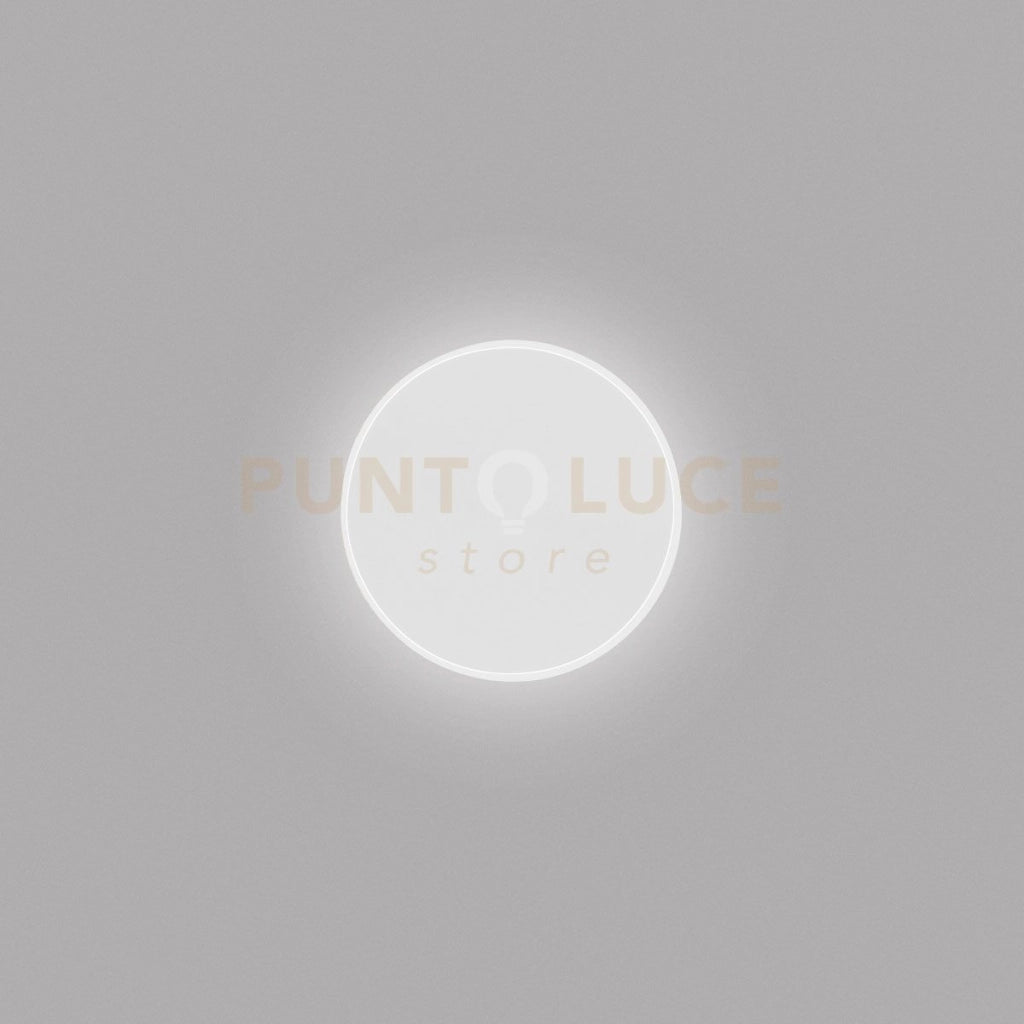 FORTUNA A/P -APPLIQUE A PARETE BIANCO 20W 1640LM 3000K DIMMERABILE D.30CM