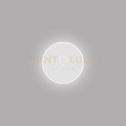 FORTUNA A/P -APPLIQUE A PARETE BIANCO 20W 1640LM 3000K DIMMERABILE D.30CM