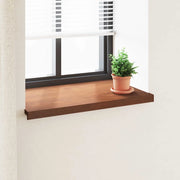 Soglia della Finestra Legno Marrone 80 x 50 x 4,5 cm PVC 42046934