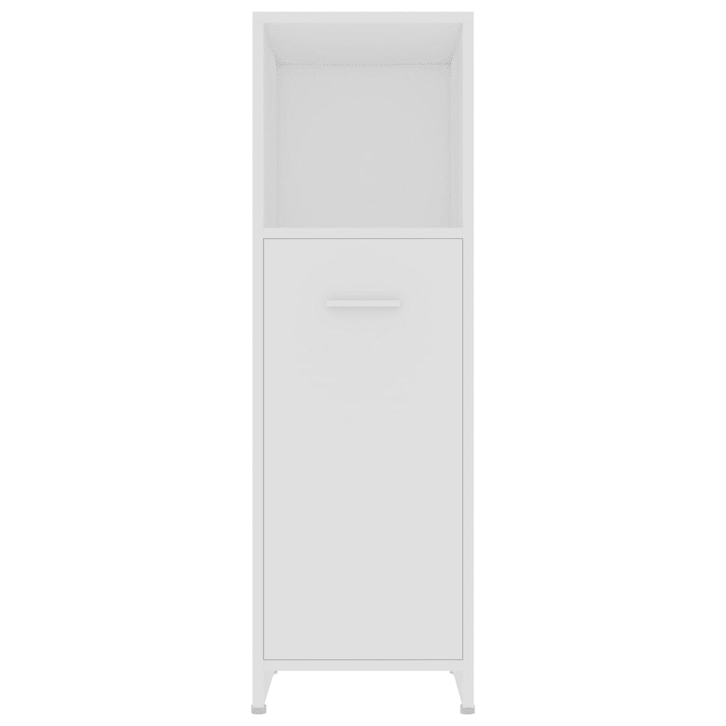 Set Mobili da Bagno 4 pz Bianco 3071711