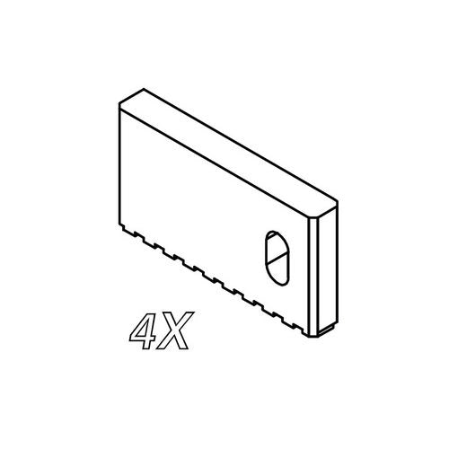 GRUPPO FERMO CORSA PER BOX DOCCIA HEXA- SAMO- pezzi 1