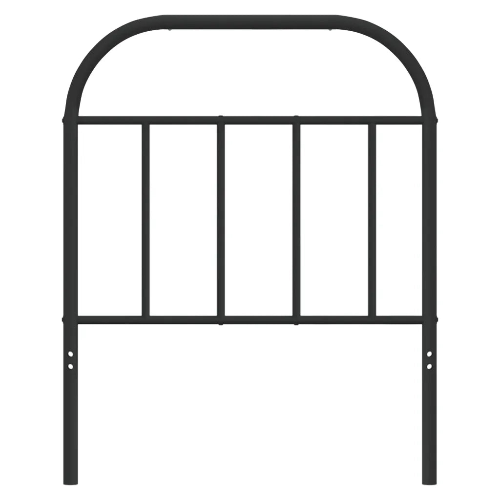 Testiera di Ricambio in Metallo Nero 75 cm 353661