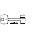 CHIAVI DOPPIA MAPPA CORBIN 5CB1- - 5CB1 - 5 pezzi SILCA