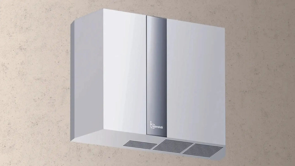 COMPACT MOTORE PER ESTERNO cm 45x35 - Bianco, Inox - 900 m3/h